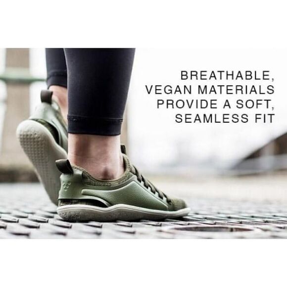 VivoBarefoot size 42 10.5 women’s Kanna L olive mesh synthetic barefoot olive gr - Picture 14 of 14